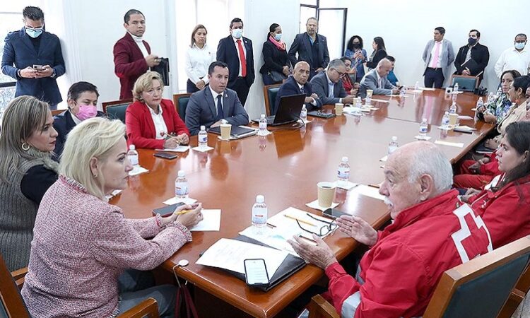 Se buscarán más recursos económicos para la Cruz Roja que enfrenta una severa crisis: dip. Aranzazu Puente Bustindui