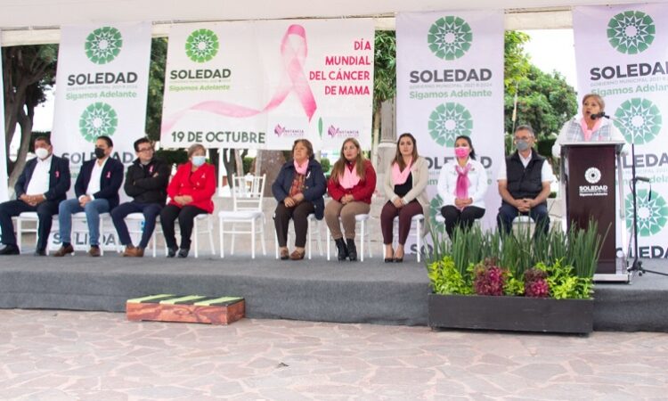 Soledad conmemoró el día internacional de la lucha contra el cáncer de mama