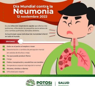 La neumonía se puede tratar y prevenir