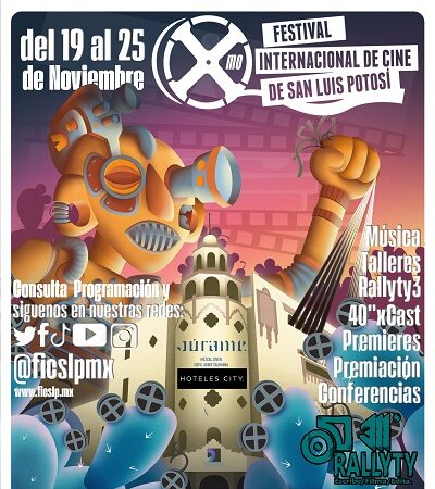 10º Festival Internacional de Cine de San Luis Potosí en Cineteca Alameda