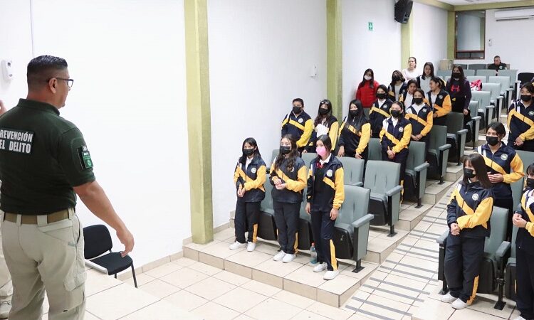 En Villa de Reyes siguen acciones de prevención con los estudiantes.