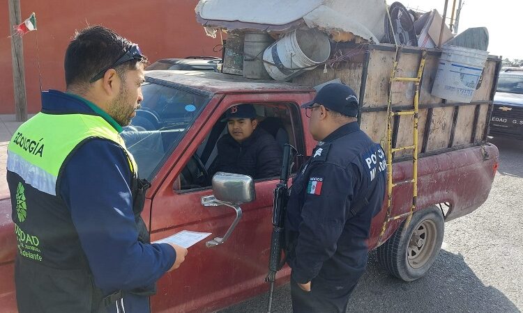 Dirección de Ecología de Soledad, realizará el último operativo de inspección a recolectores de basura