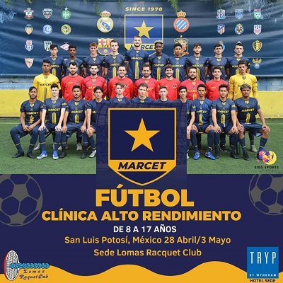 San Luis Potosí será sede de importante clínica europea de fútbol.