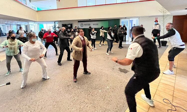 Arranca INPODE programa actívate, muévete y diviértete para las y los trabajadores estatales