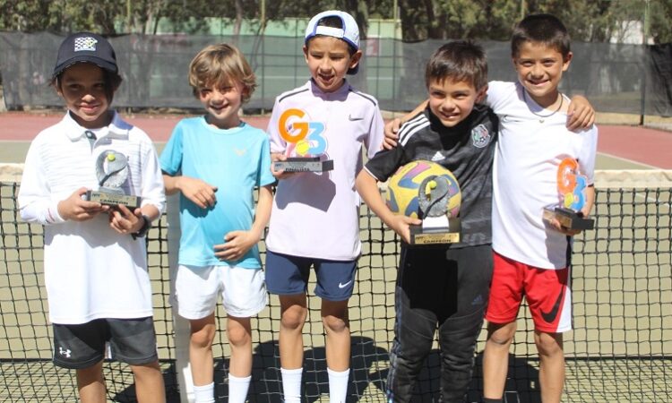 Buena respuesta en el primer Torneo G3 de Tenis