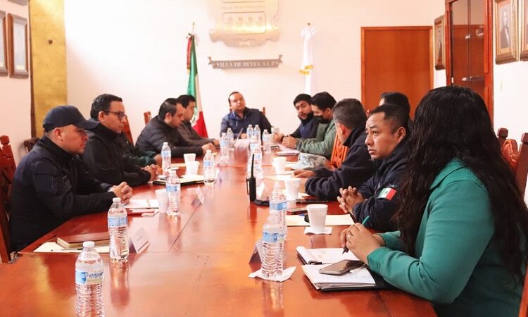 Villa de Reyes se coordinará con la Guardia Nacional y la Guardia Civil Estatal por próxima visita presidencial
