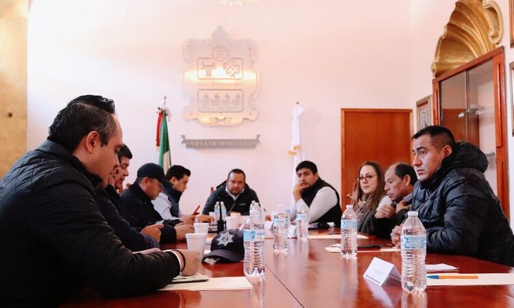 Villa de Reyes refrenda coordinación policial en Mesa Regional para la Construcción de la Paz.
