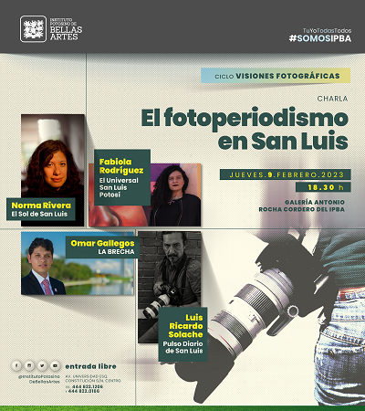 Presentarán la charla “El fotoperiodismo en San Luis”