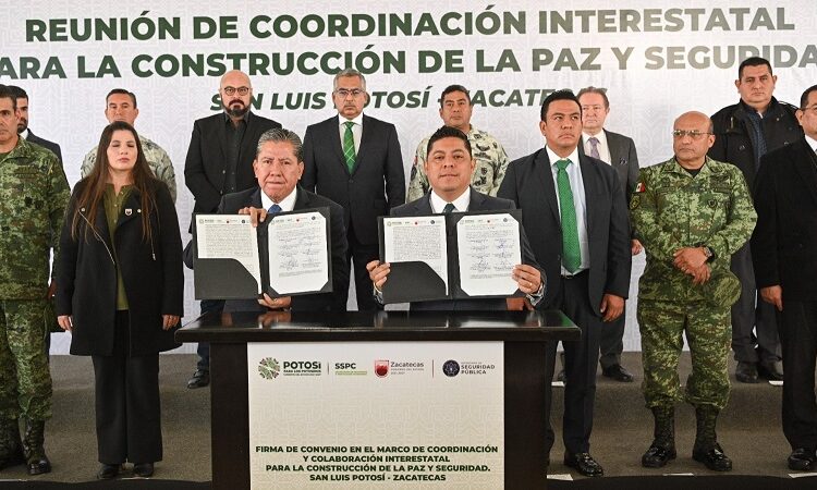 Lidera Ricardo Gallardo y Gobierno del cambio, estrategia de seguridad con estados vecinos