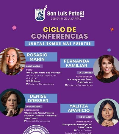 Destacadas líderes mexicanas, presentes en la conmemoración del 8M en La Capital del Sí