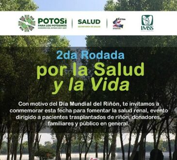 Invita Salud a las y los potosinos a ser donantes de órganos con Rodada por la Vida