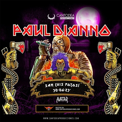 ¡El ex Iron Maiden, Paul Di'Anno, se presentará en San Luis!