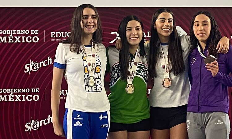 Seleccionados logran Oro y Plata en Juegos Nacionales CONADE