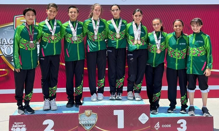 Cosecha de medallas para Seleccionados de Patinje Artístico en JNC